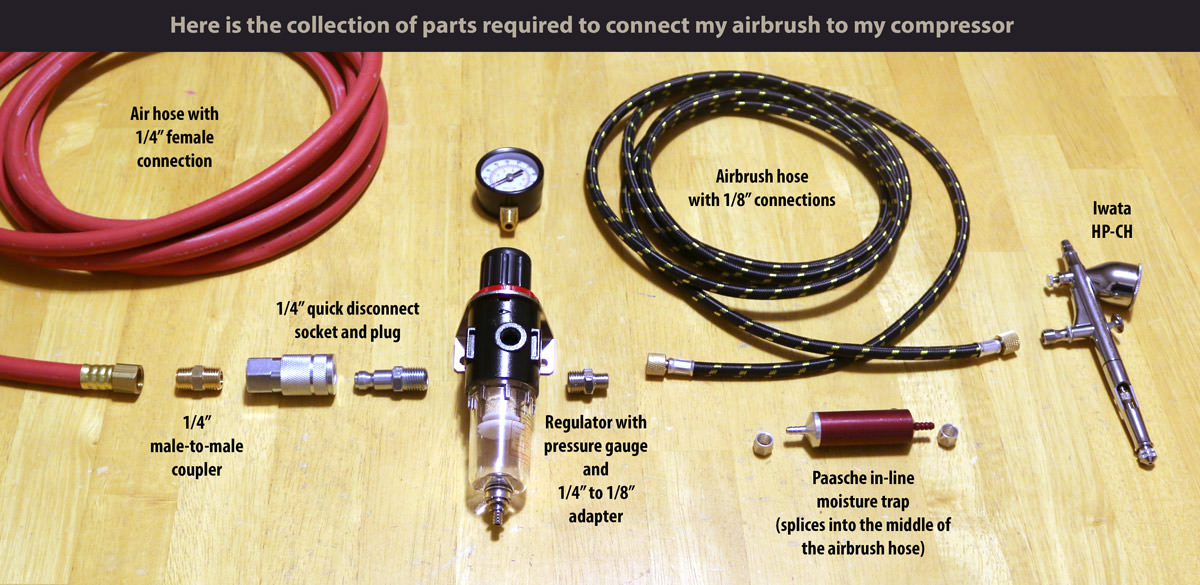 parts-required-to-connect-airbrush-to-compressor
